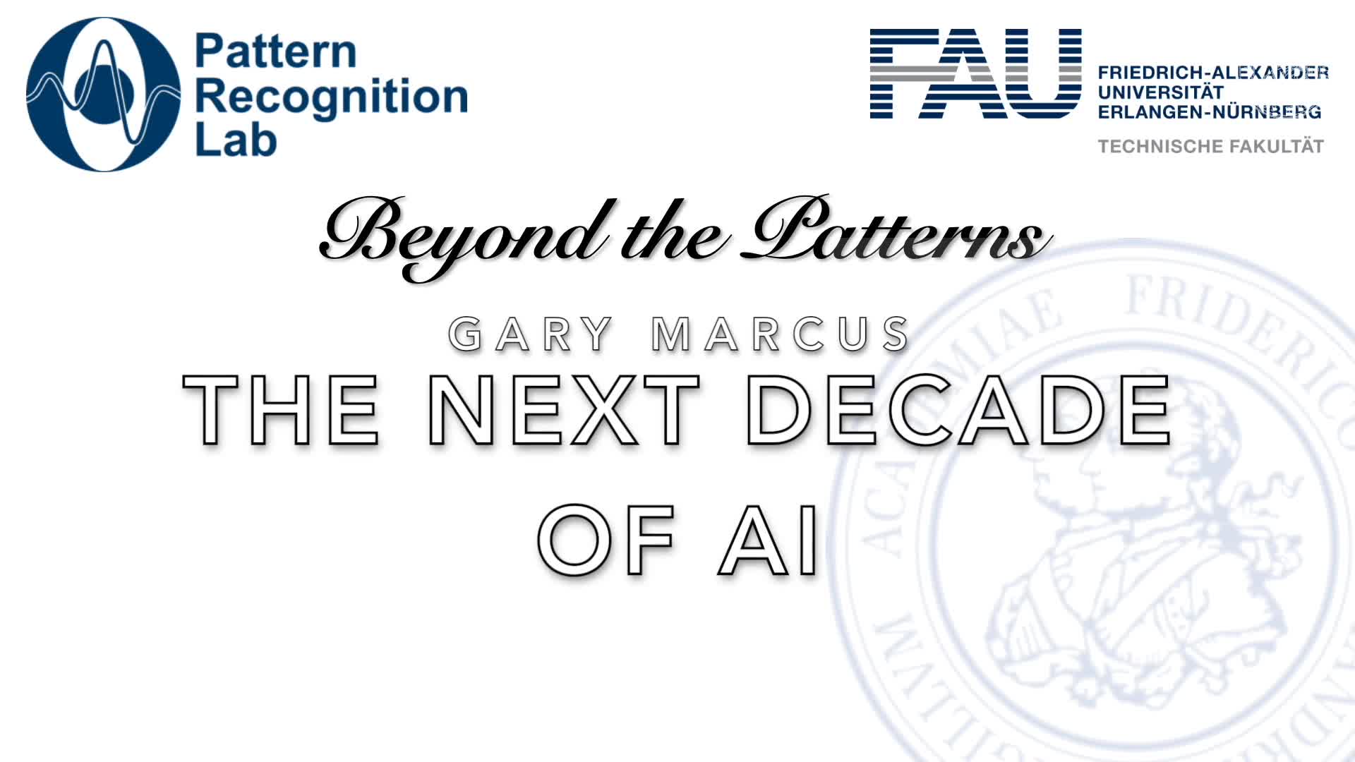 Beyond the Patterns - Gary Marcus - The Next Decade in AI preview image