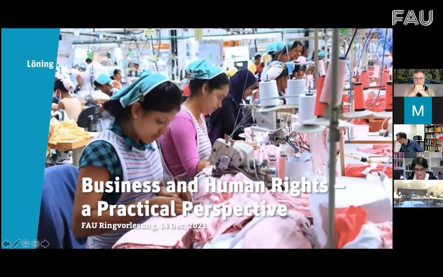 Markus Löning: "Business and Human Rights - A practical perspective" preview image