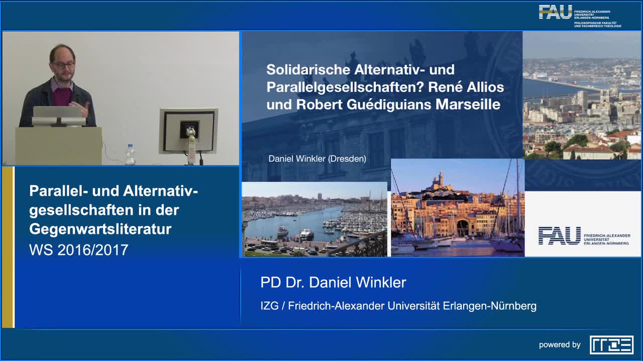 Solidarische Parallel- und Alternativgesellschaften. Robert Guédiguians Marseille, Paola Randes Neapel preview image
