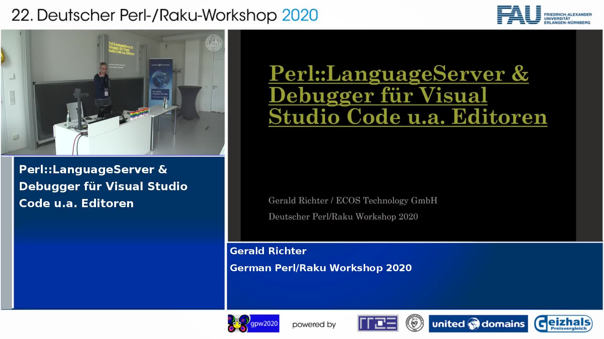 Perl::LanguageServer und Debugger für Visual Studio Code u.a. Editoren preview image